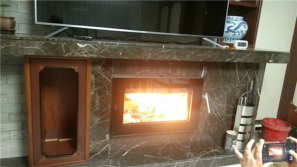 大連萬科溪之谷柳溪園morso S80-90壁爐安裝.jpg