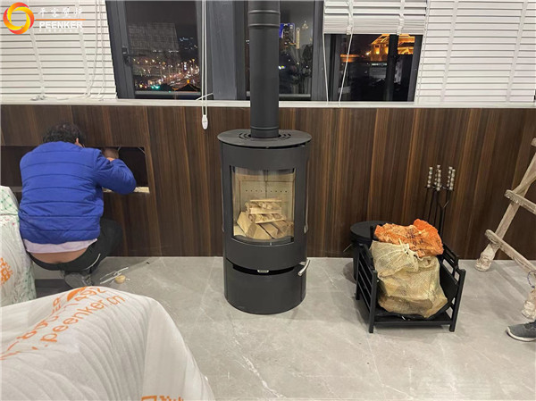 蘇州高層頂樓丹麥Aduro A9真火壁爐安裝.jpg
