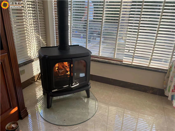 鎮江邊城別墅丹麥Morso 3640火爐安裝.jpg