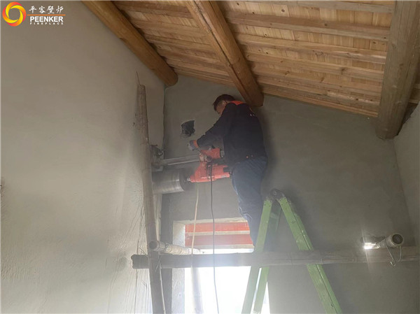 安徽寧國浮石畈自建別墅丹麥壁爐Aduro 15B安裝.jpg