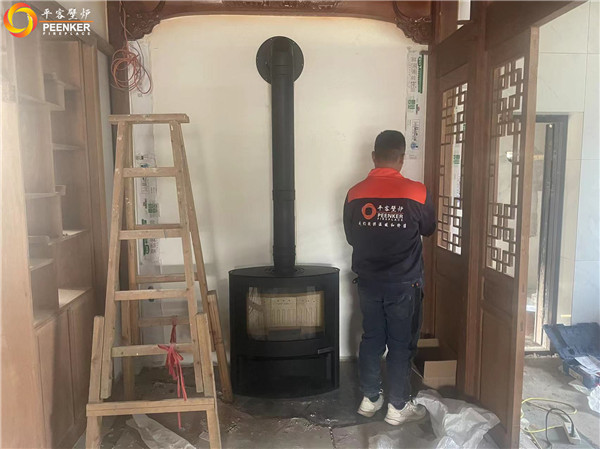 安徽寧國浮石畈自建別墅丹麥壁爐Aduro 15B安裝.jpg