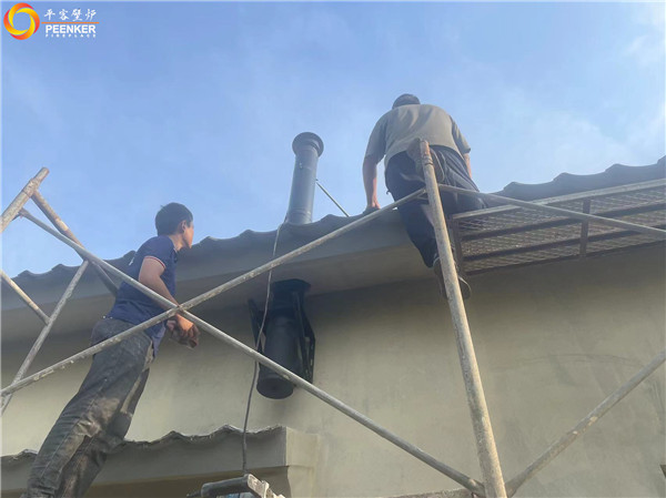 南通啟東市王鮑鎮自建房丹麥morso 2140壁爐安裝.jpg