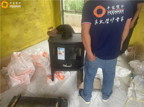 南通啟東市王鮑鎮自建房丹麥morso 2140壁爐安裝.jpg