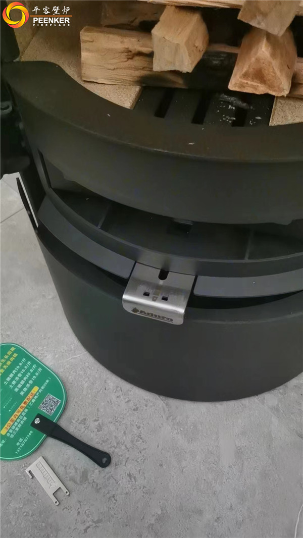 北京別墅丹麥Aduro A9.1獨立式火爐安裝.jpg