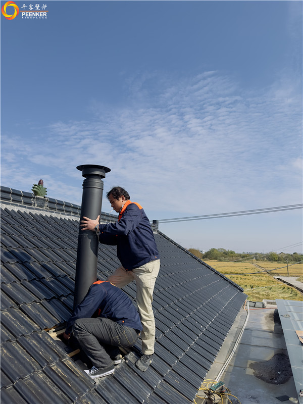 平客壁爐揚州自建房丹麥Aduro A15獨立式火爐安裝.jpg