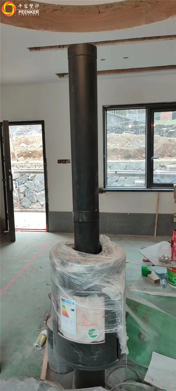 杭州新嶺村丹麥Morso 6848鑄鐵火爐安裝.jpg