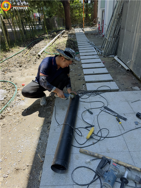 上海天安別墅丹麥Aduro 15B壁爐安裝.jpg