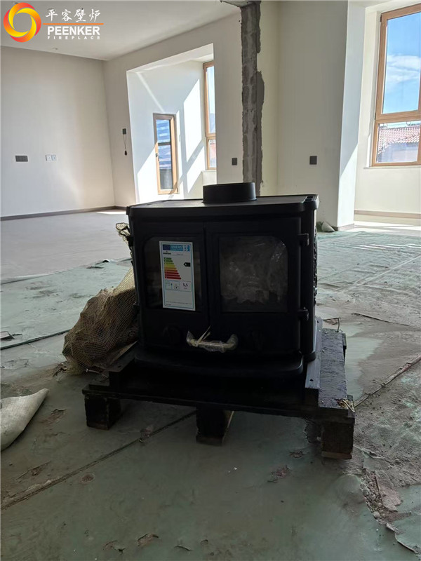 張家口葡萄酒小鎮丹麥Morso 2140壁爐安裝.jpg