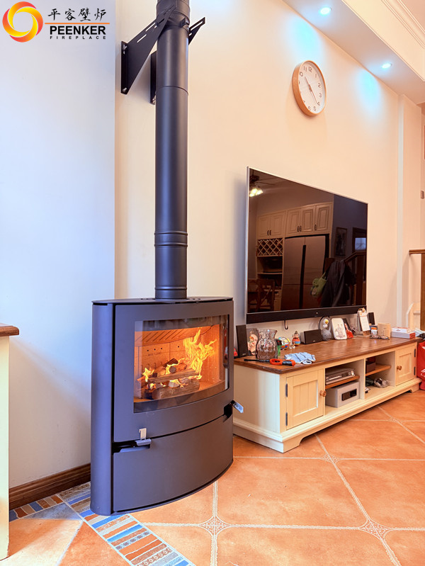 合肥丹麥Aduro A15真火壁爐安裝.jpg
